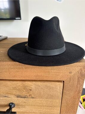 Lack Of Color Black Felt Hat